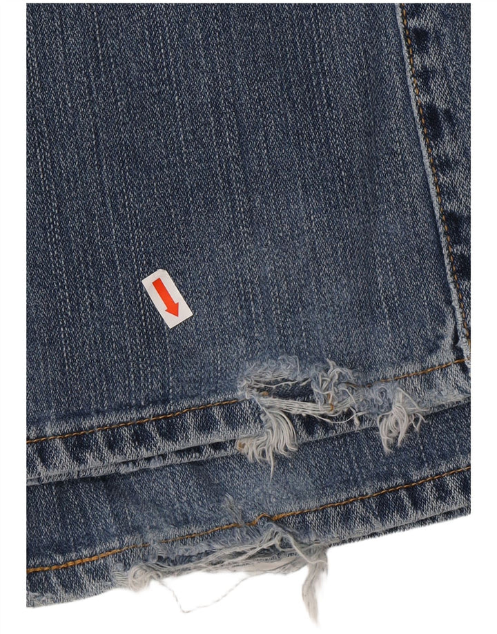 Levi's Dame 515 Bootcut Jeans med lav talje US 8 Medium W30 L31 Blå Bomuld