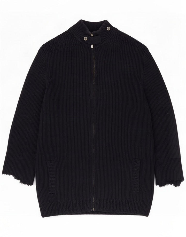 Massimo Dutti Herre cardigan sweater XL Navy Blue