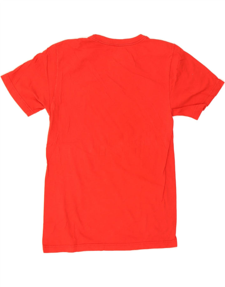 NIKE Mens Regular Fit Graphic T-Shirt Top Small Red Cotton Vintage Nike and Second-Hand Nike from Messina Hembry 