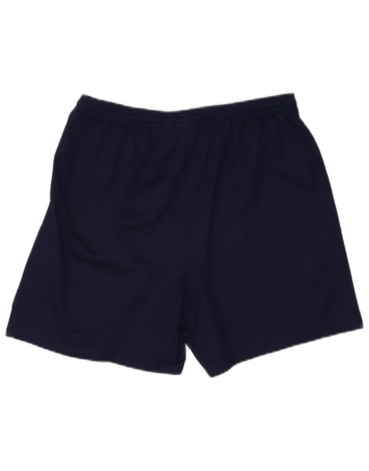 Adidas Herre Climalite Sportshorts store marineblå polyester