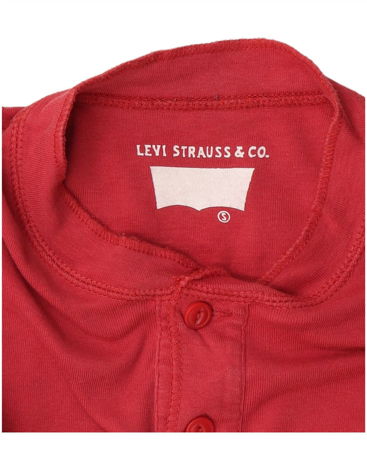 Levi's Herre T-Shirt Top Lille Rød