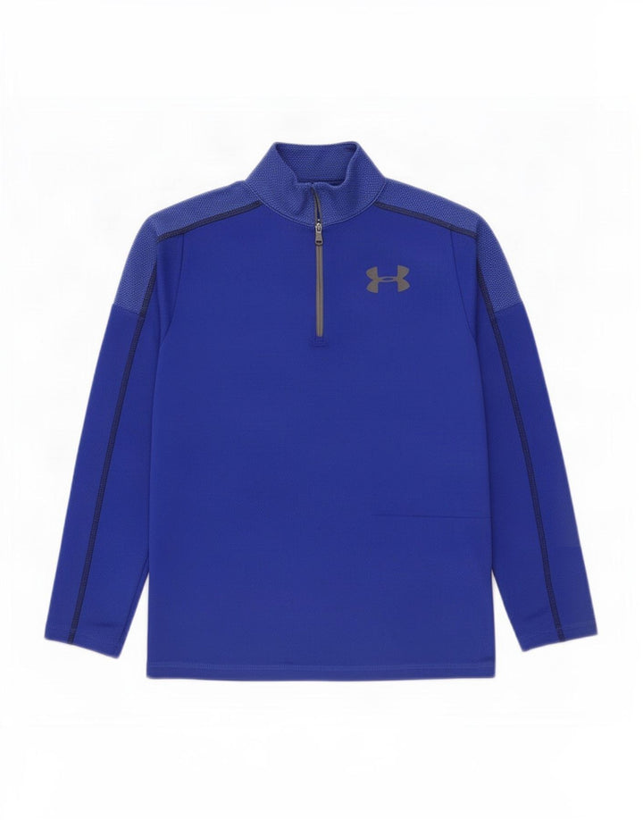 Under Armour Boys Grafisk Pullover Træningsdragt Top 10-11 år Medium Blå