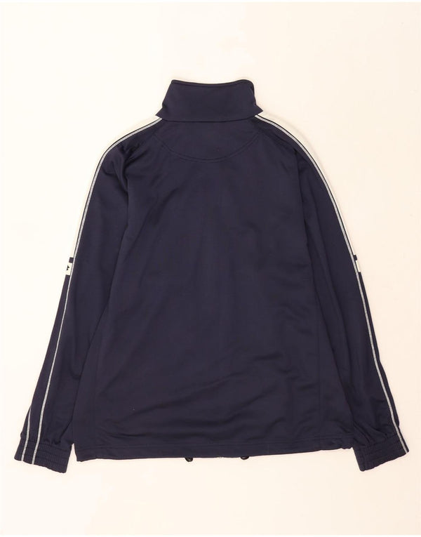 Lotto Herre grafisk træningsdragt Topjakke Medium Navy Blue Colourblock