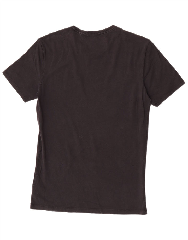 Guess Grafisk T-shirt top til kvinder, medium sort bomuld