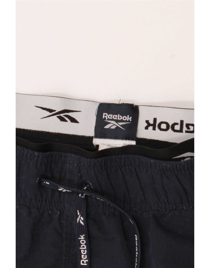 Reebok Herre grafiske sportsshorts Medium Navy Blue
