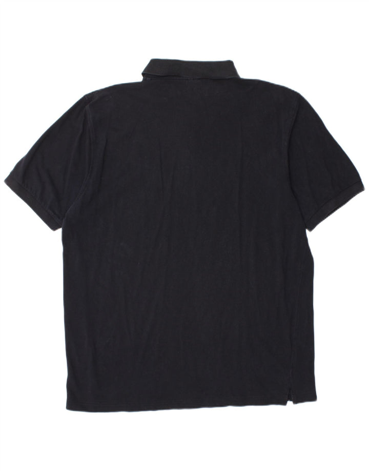 Hugo Boss herre poloshirt Stor marineblå bomuld