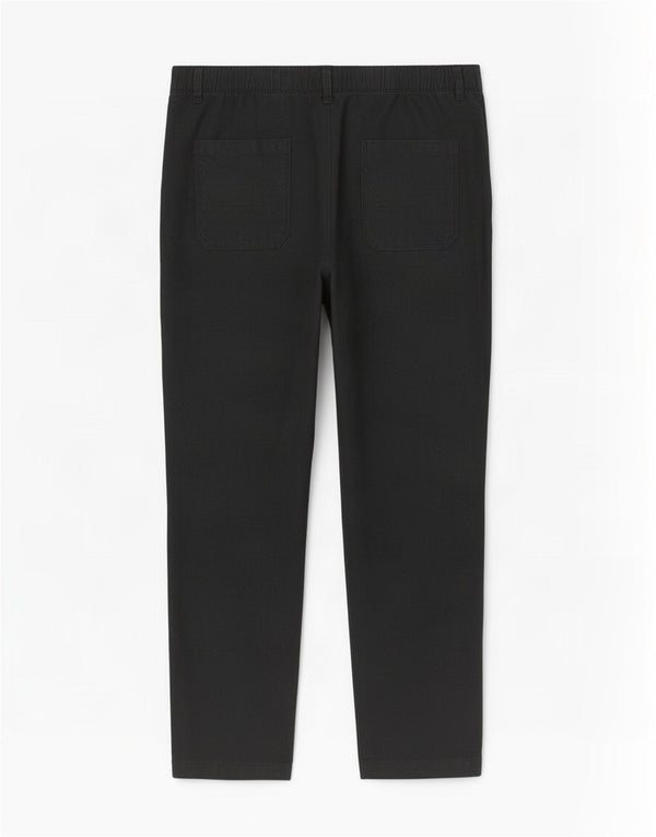Marks & Spencer Lige fritidsbukser til kvinder UK 16 Large W34 L26 Black