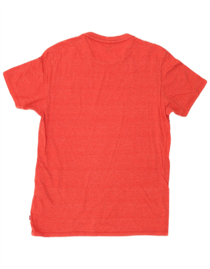 Levi's Herre grafisk T-shirt Top Lille rød Flecked Bomuld