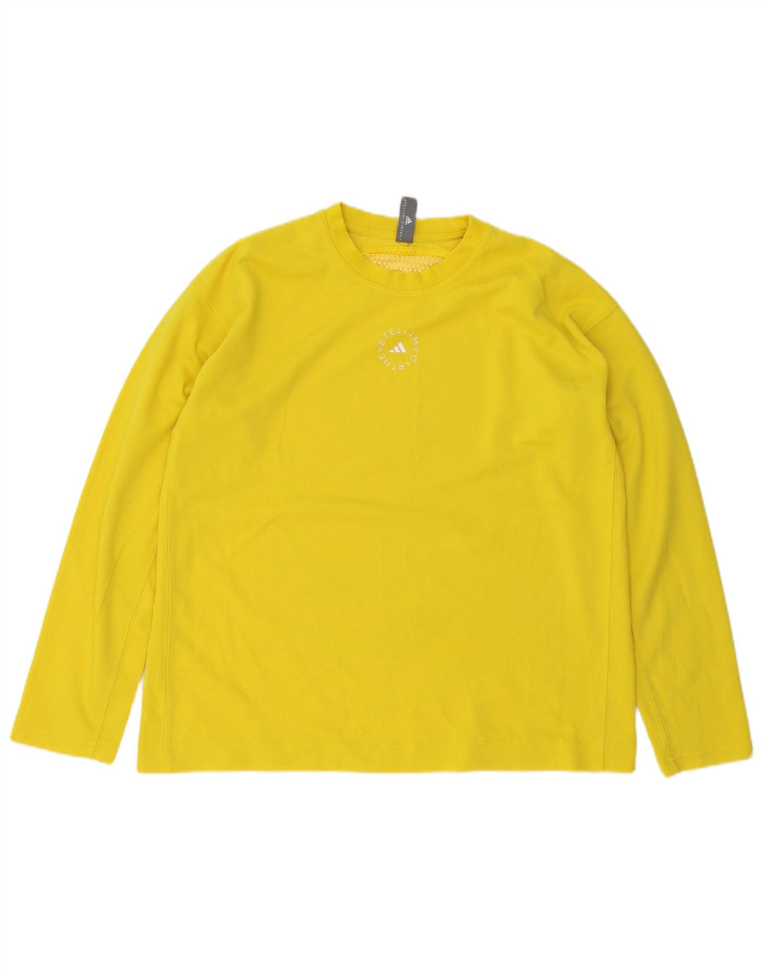 Adidas Herre Top Langærmet Medium Gul Bomuld