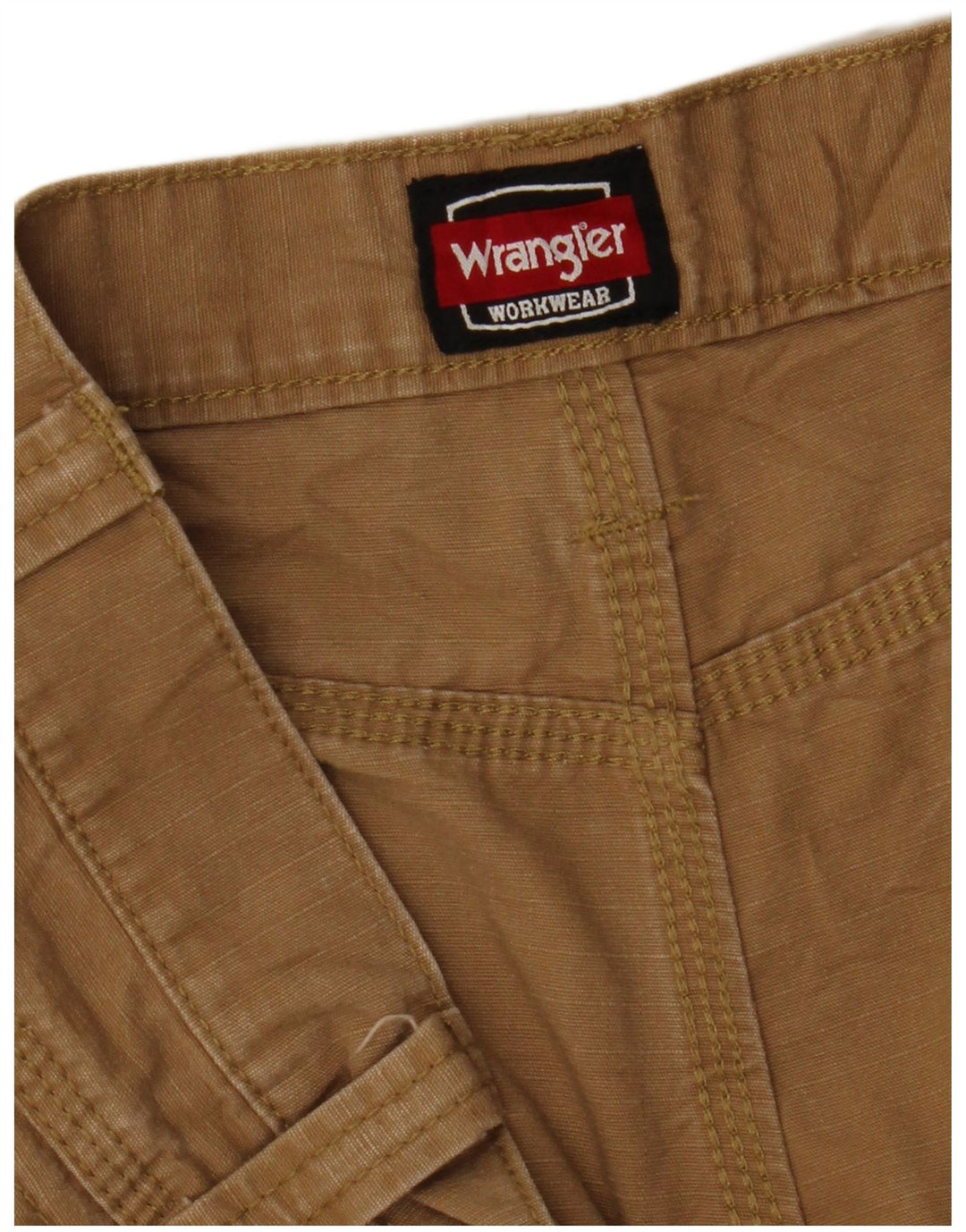 WRANGLER Straight Cargo Bukser til mænd W42 L31 Beige