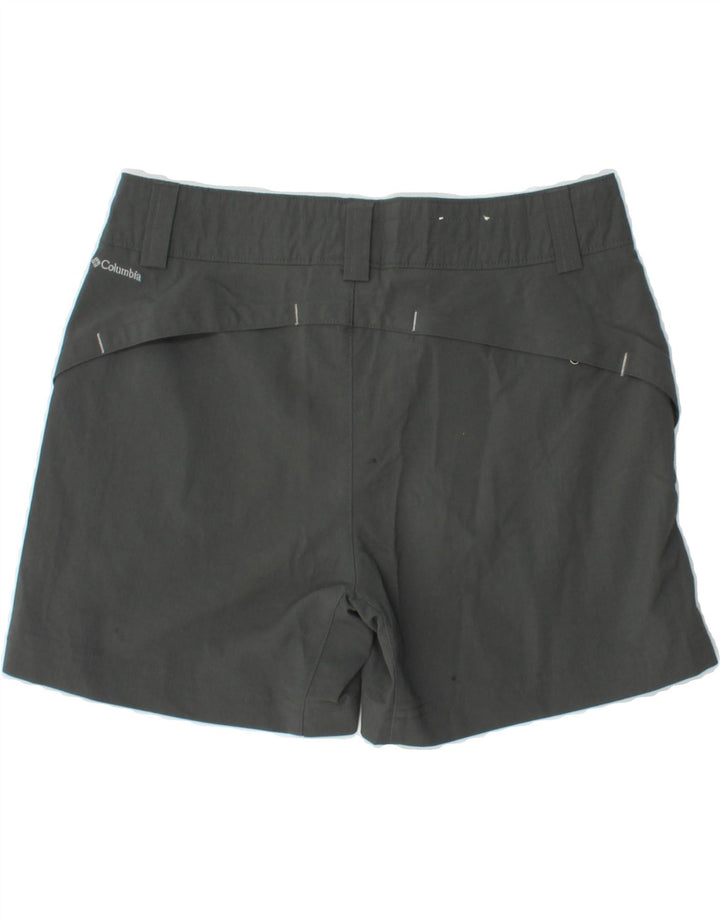 COLUMBIA Womens Omni-Shade Chino Shorts US 4 Small W31 Grey Polyester Vintage Columbia and Second-Hand Columbia from Messina Hembry 