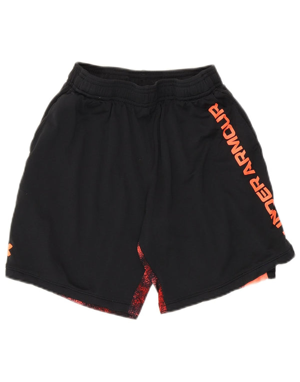 Under Armour drenge grafiske sportsshorts 9-10 år medium sort farveblok