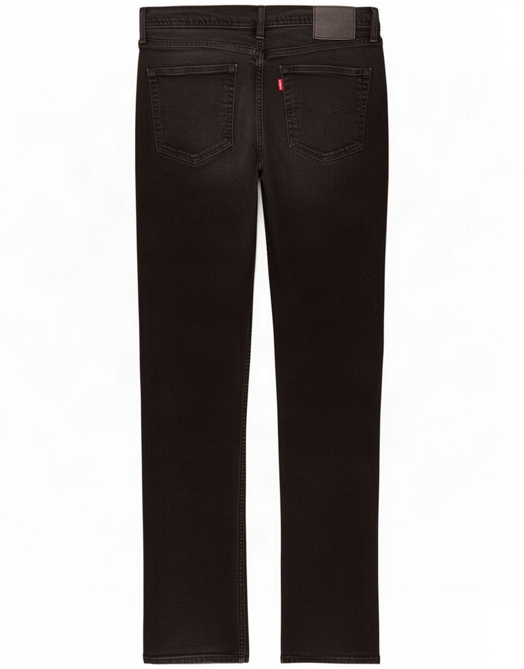 Levi's Slim Jeans til mænd W36 L34 Sort bomuld