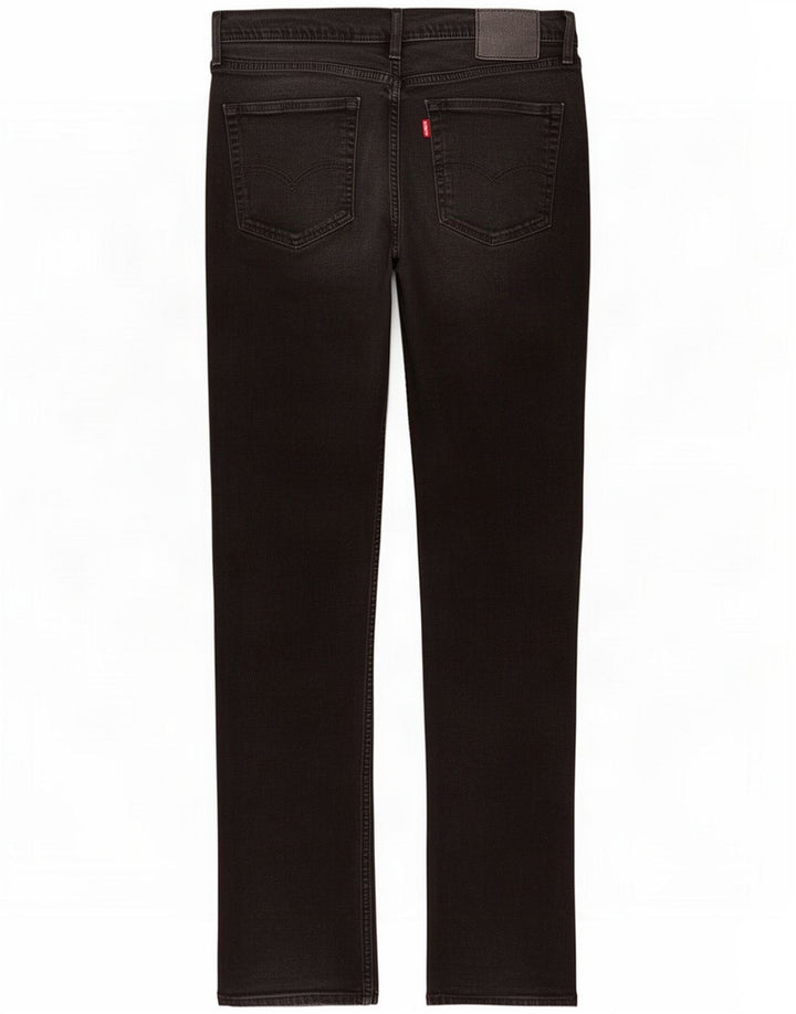 Levi's Slim Jeans til mænd W36 L34 Sort bomuld