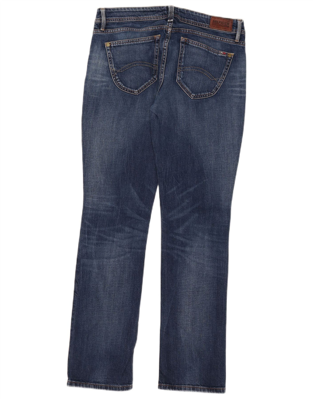 Tommy Hilfiger Dame Slim Jeans W31 L32 Blå Bomuld