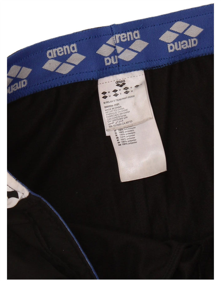 ARENA Herre grafisk træningsdragt Bukser Medium Sort Colourblock Polyester