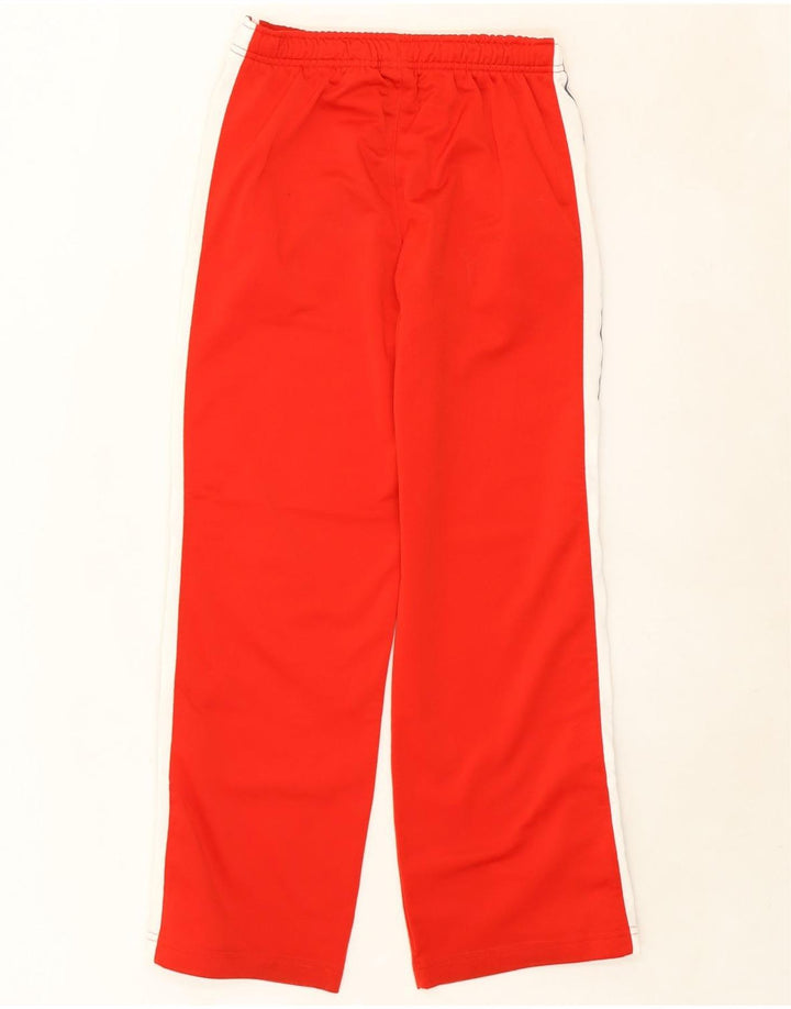 NIKE Girls Tracksuit Trousers 14-15 Years Large Red Colourblock Polyester Vintage Nike and Second-Hand Nike from Messina Hembry 