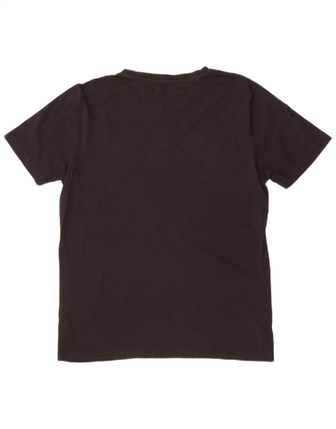 Puma Herre Grafisk T-Shirt Top Medium Sort Bomuld
