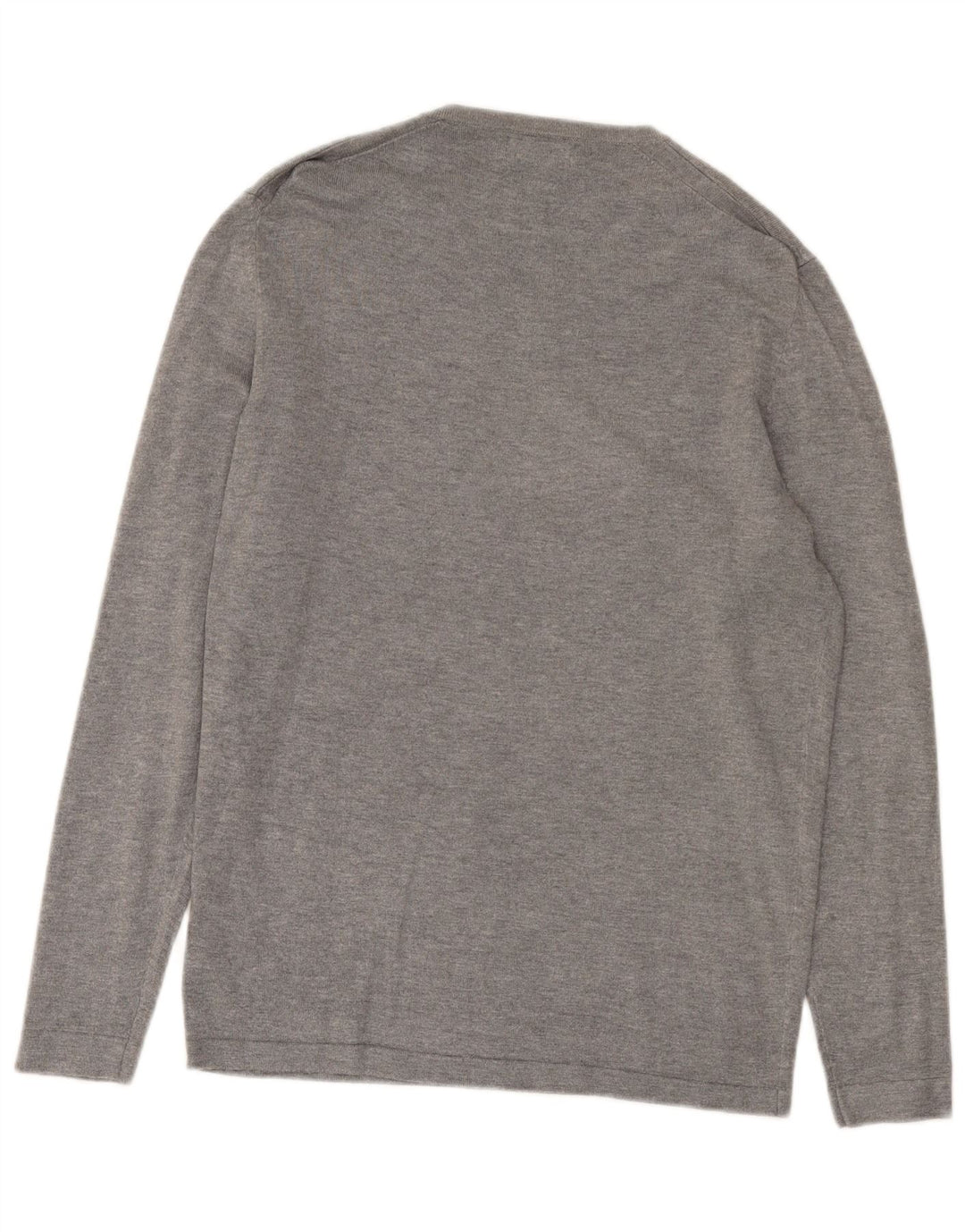 Zara Herre V-hals sweater Medium Grå Flecked