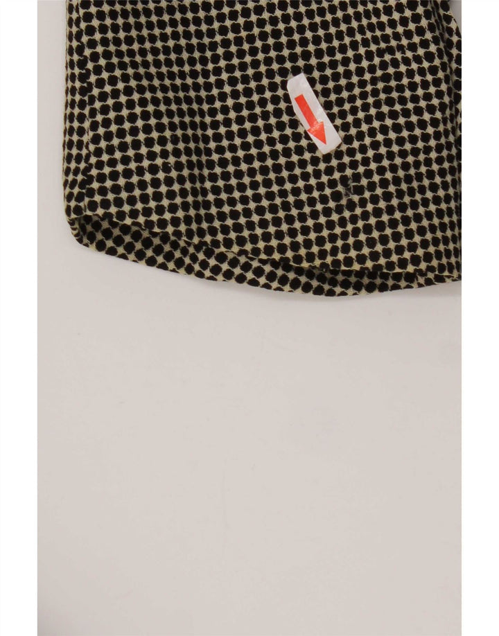 Hugo Boss Dame Dobbeltradet Blazer Jacket IT 50 XL Grå Plettet