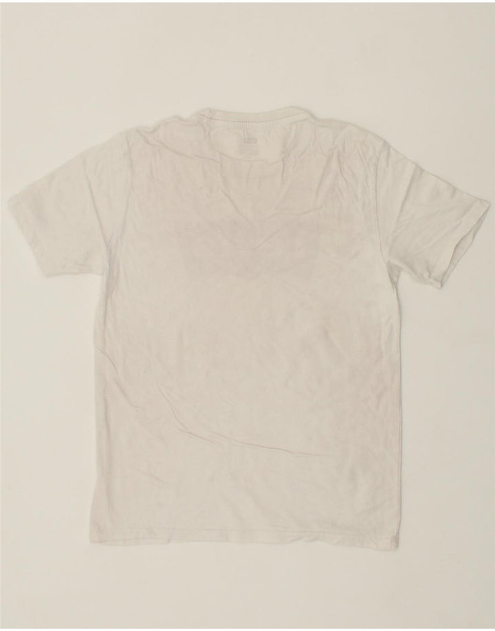 LEVI'S Mens Graphic T-Shirt Top Small White Cotton Vintage Levi's and Second-Hand Levi's from Messina Hembry 
