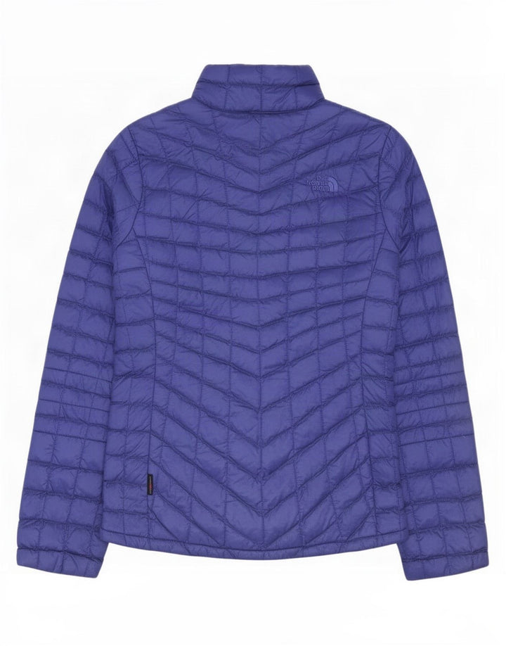 The North Face Dame Polstret Jakke UK 14 Medium Blue Nylon