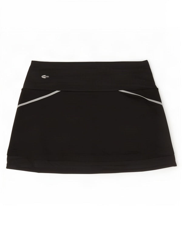 Adidas Womens Clima 365 Skort UK 8 Small Black Nylon