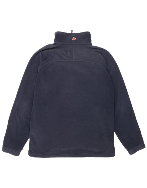 Berghaus Herre Liner Fleece Jakke UK 44 2XL Navy Blue Polyester