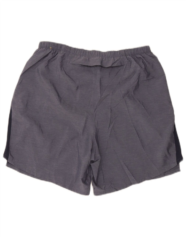 Nike Herre Dri Fit Sportshorts Medium Grey Colourblock Polyester