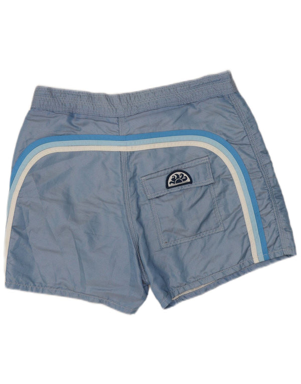 Sundek Herre badeshorts Medium Blå Geometrisk Nylon