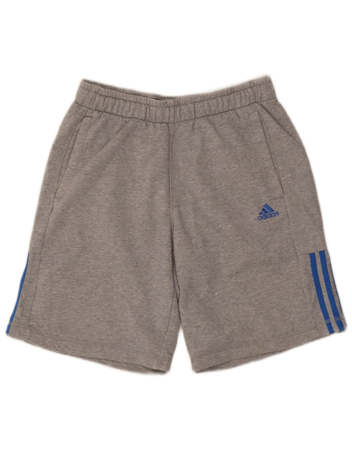 ADIDAS Herre Climalite Sportshorts mellemgrå bomuld