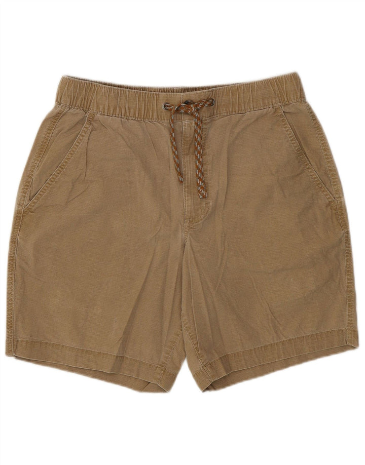 Eddie Bauer Herre Chino Shorts Medium W30 Beige Bomuld