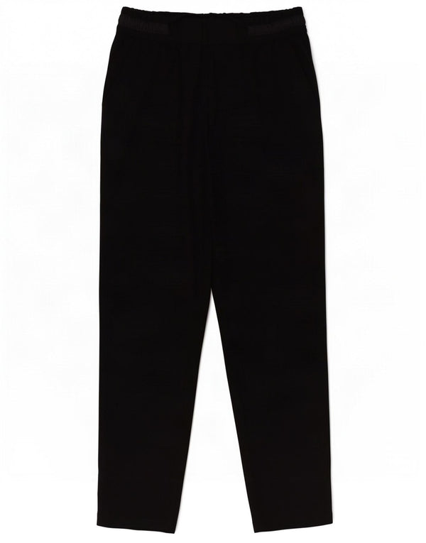 Zara Dame Slim Casual Bukser XS W24 L26 Sort