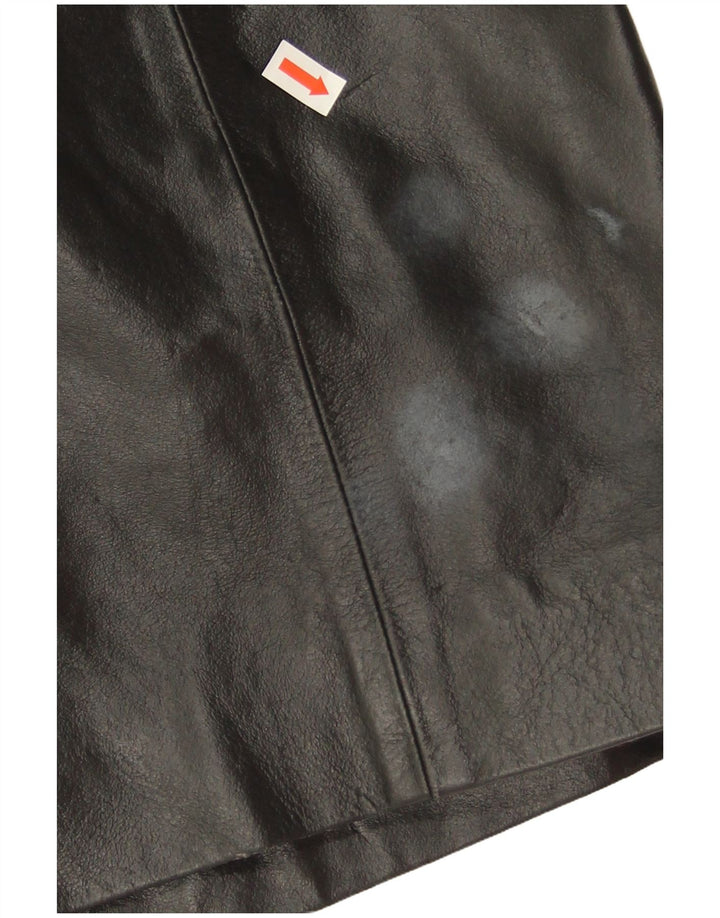 Douglas Herre Læderfrakke UK 38 Medium Sort Læder