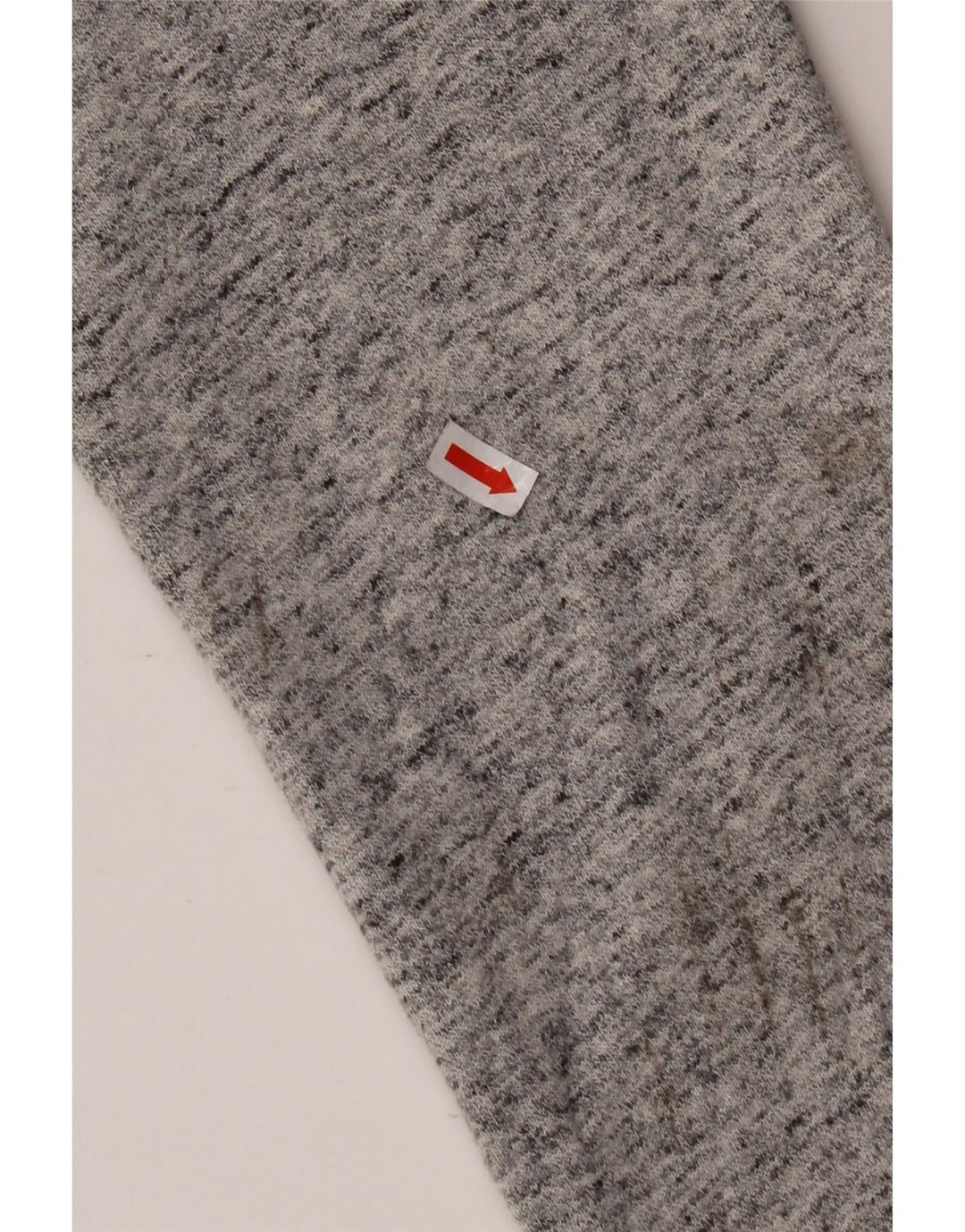 SUPERDRY Herre Grafisk Loose Fit Hættetrøje med lynlås XS Grå Flecked Bomuld