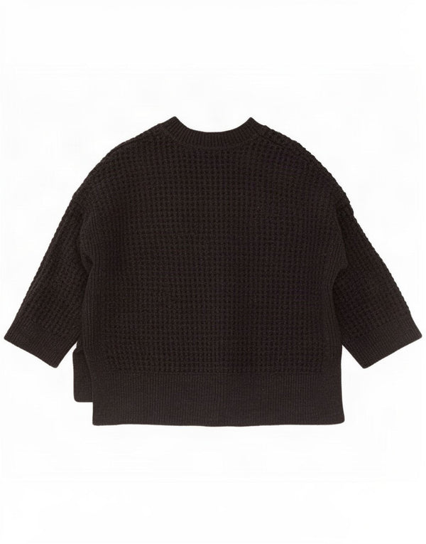 All Saints Dame sweater med rund hals DK 14 Medium Sort Bomuld