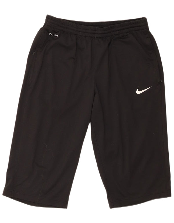 Nike Herre Dri Fit Bermuda Sportshorts Medium Sort Polyester