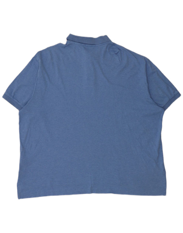 Polo Ralph Lauren Herre Big Polo Shirt 3XL Blå Flecked Bomuld