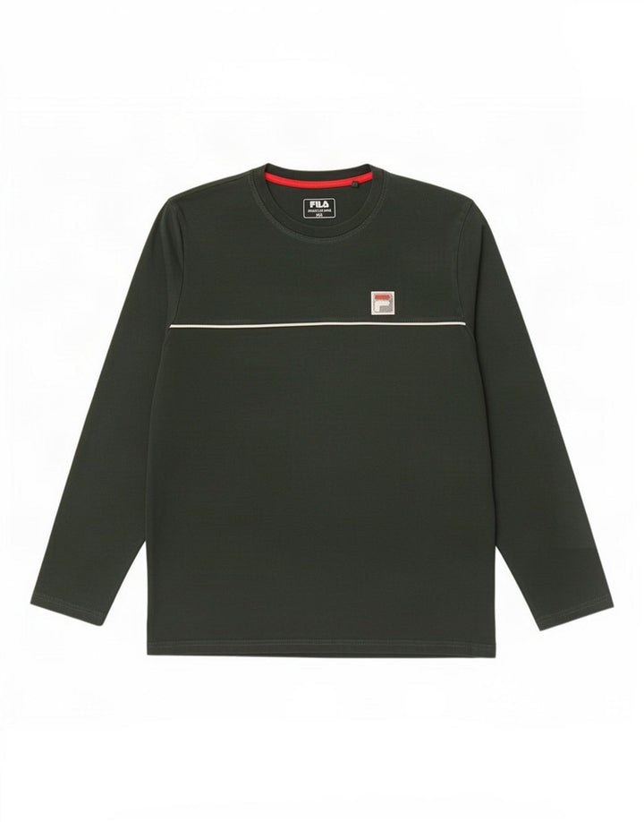 Fila Herre Top Langærmet 2XL Grøn Bomuld