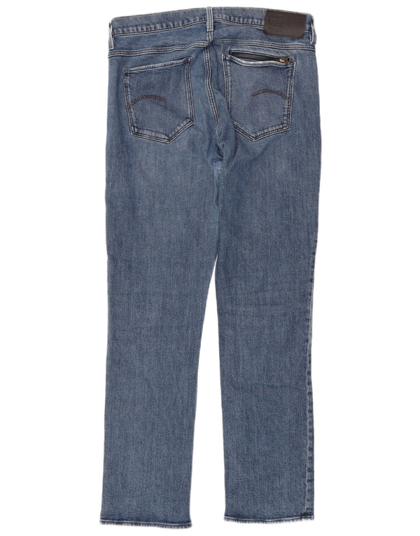 G-STAR Herre Noxer Straight Jeans W31 L32 Blå Bomuld