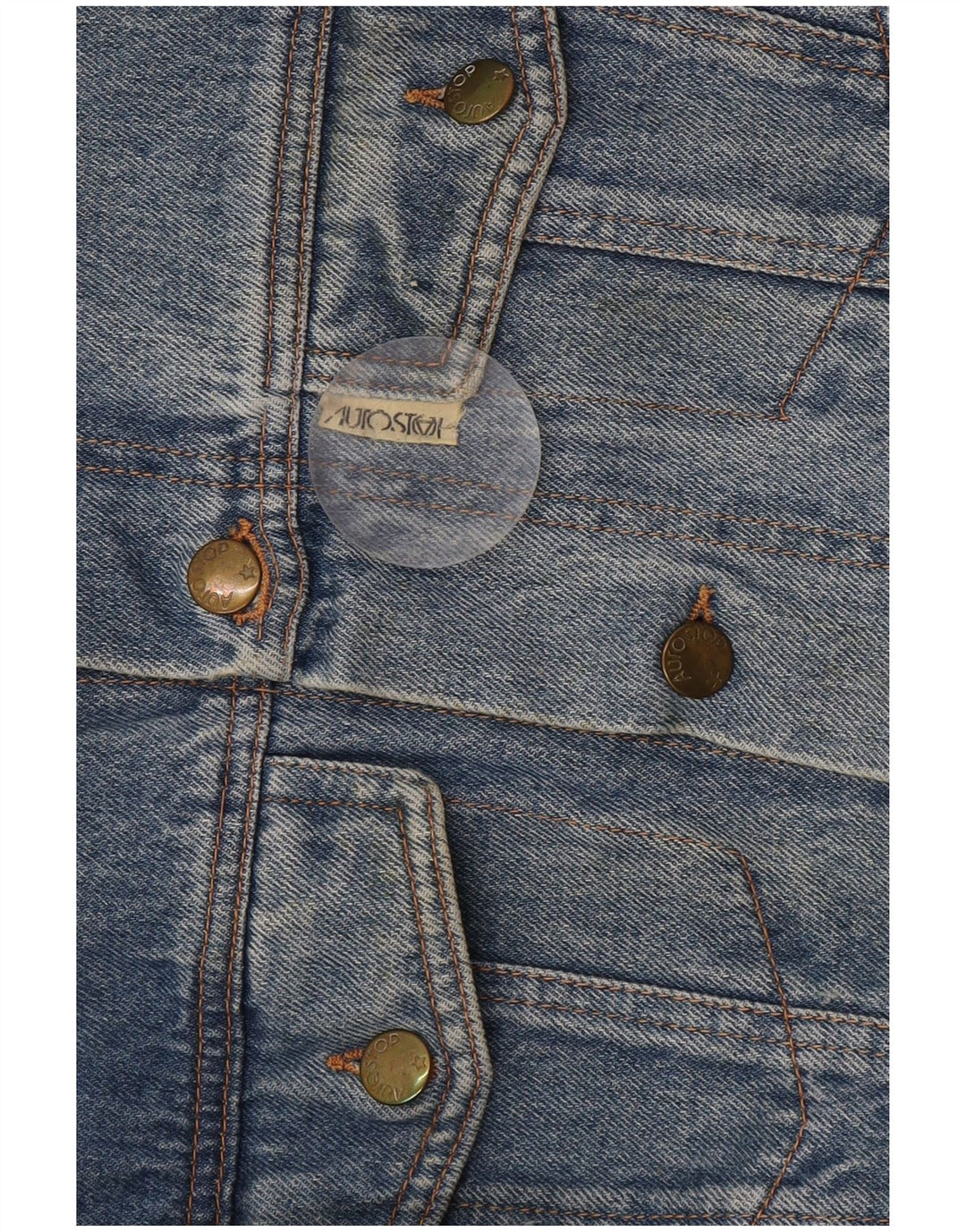 Vintage denimjakke til mænd UK 38 Medium Blue