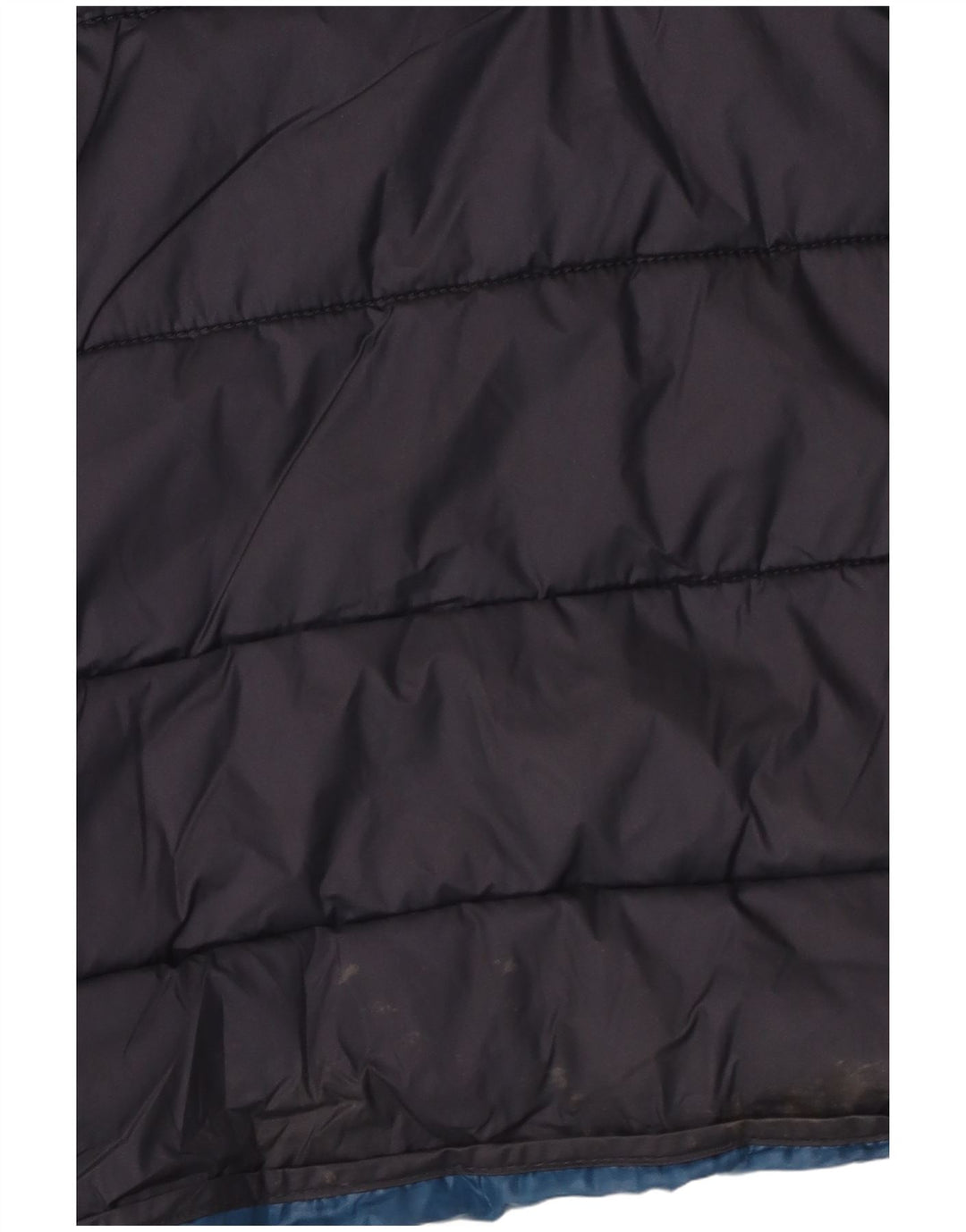Zara Herre Polstret Gilet UK 38 Medium Navy Blue Polyester