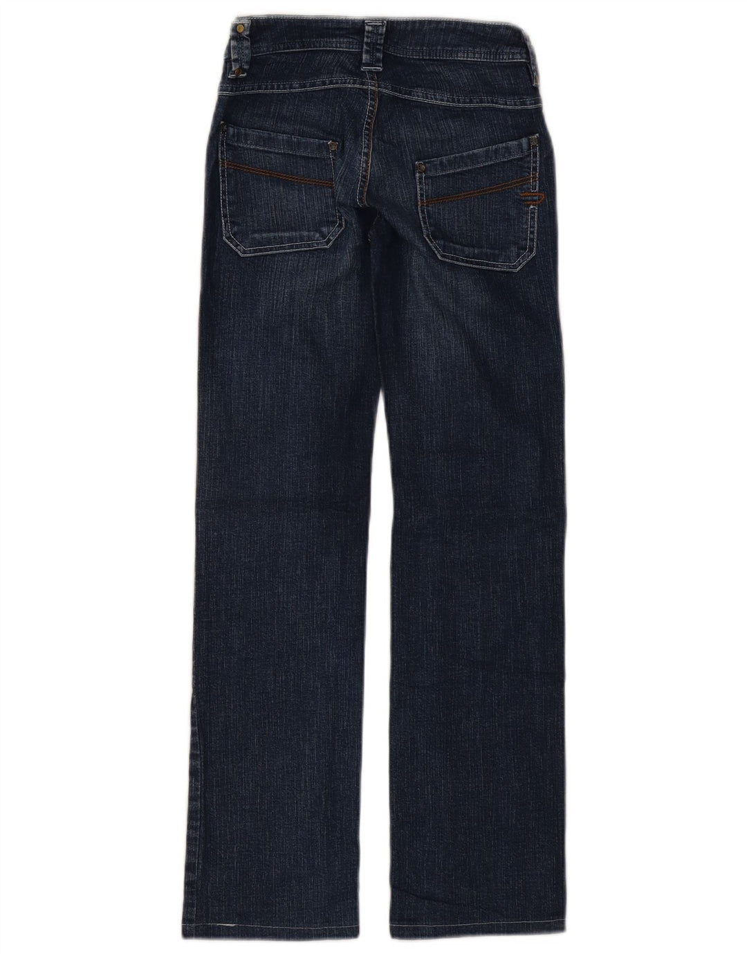 DIESEL Dame Straight Jeans W25 L28 Blå Bomuld