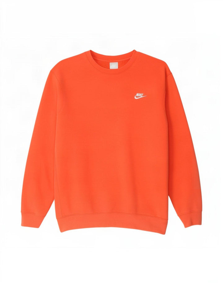 Nike Sweatshirt Jumper til mænd Large Pink Bomuld
