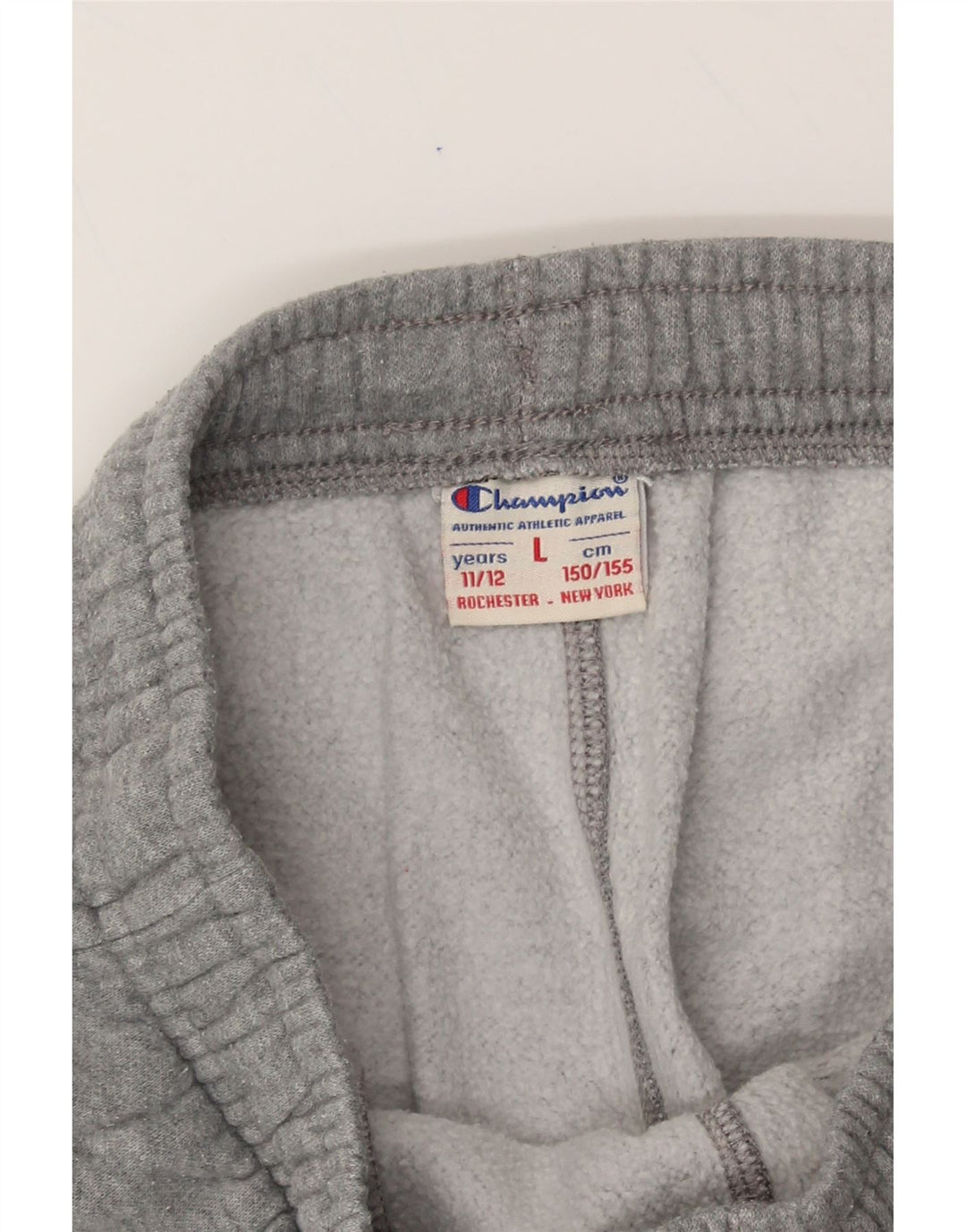 CHAMPION Boys Tracksuit Trousers Joggers 11-12 Years Large Grey Vintage Champion and Second-Hand Champion from Messina Hembry 