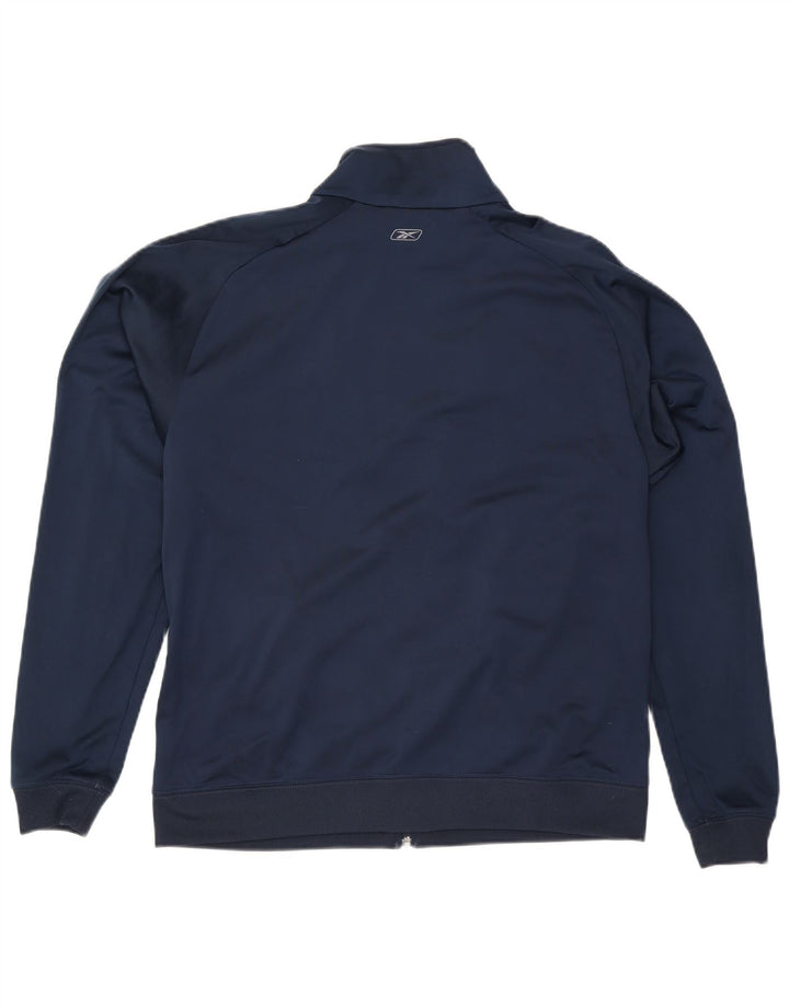 Reebok Træningsdragt til mænd Topjakke Medium Marineblå Colourblock Polyester