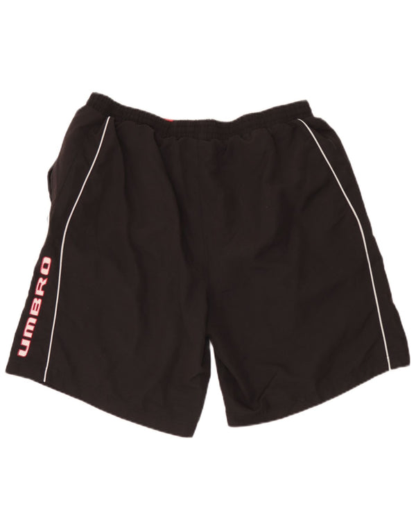 Umbro Herre Grafiske Badeshorts 2XL Sort Polyester
