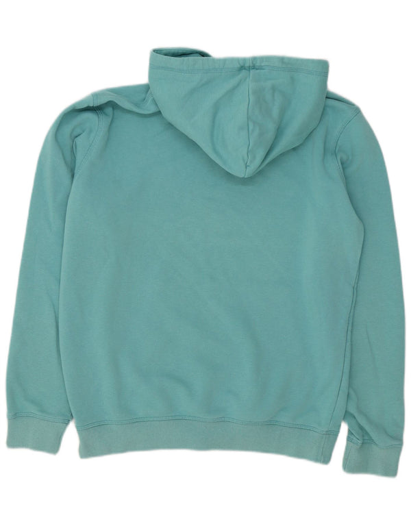 CHAMPION Mens Hoodie Jumper Large Blue Cotton