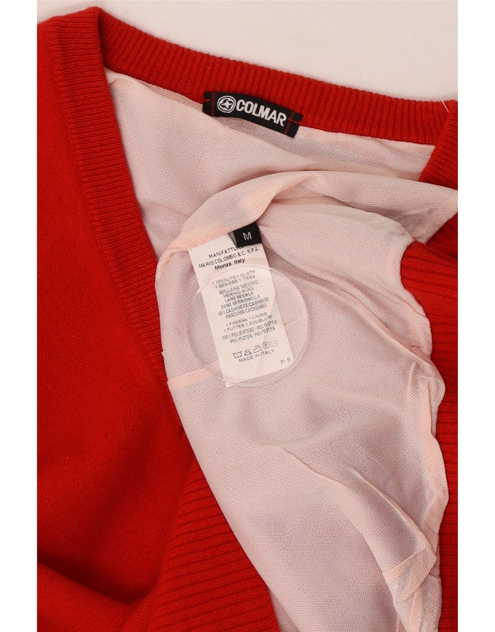 Colmar Herre V-hals sweater Medium Rød Merinould
