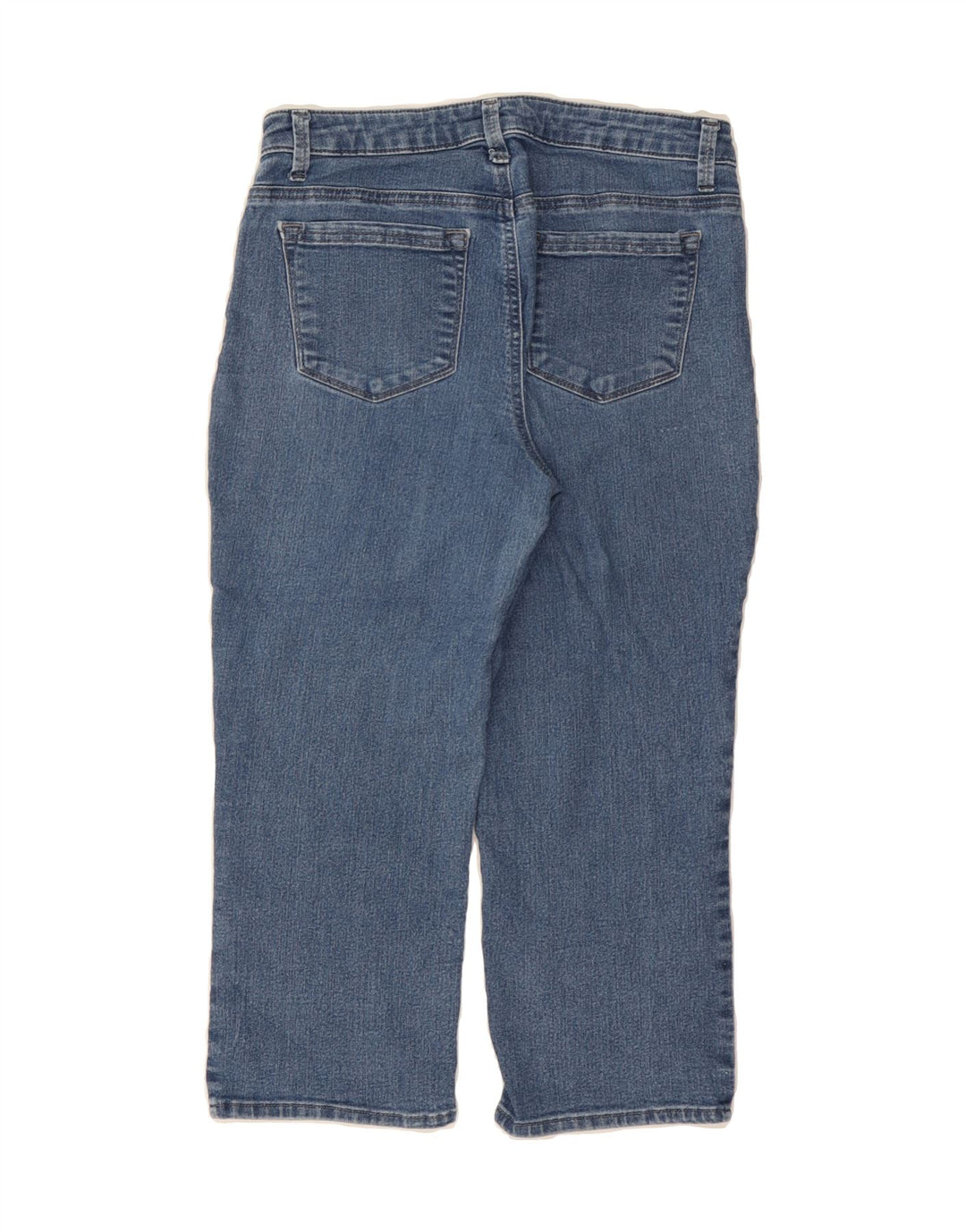 LEE Womens Capri Straight Jeans US 12 Large W30 L21 Blue Cotton Vintage Lee and Second-Hand Lee from Messina Hembry 